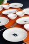 Hermia Set de Desayuno Origami 16 Multicolor